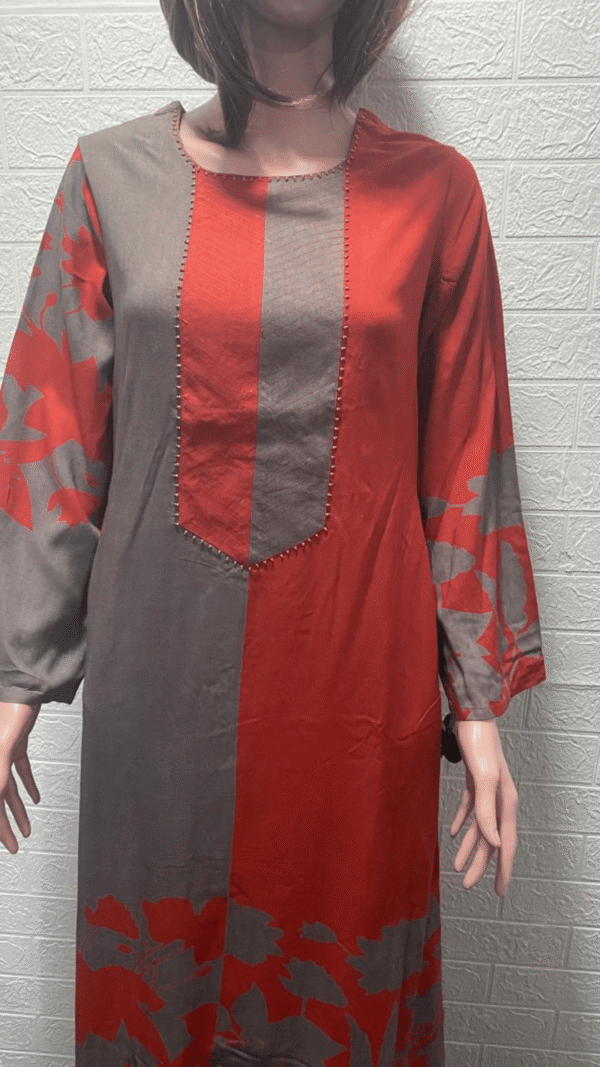 Rayon Fabric 2 Pcs Set - Image 2