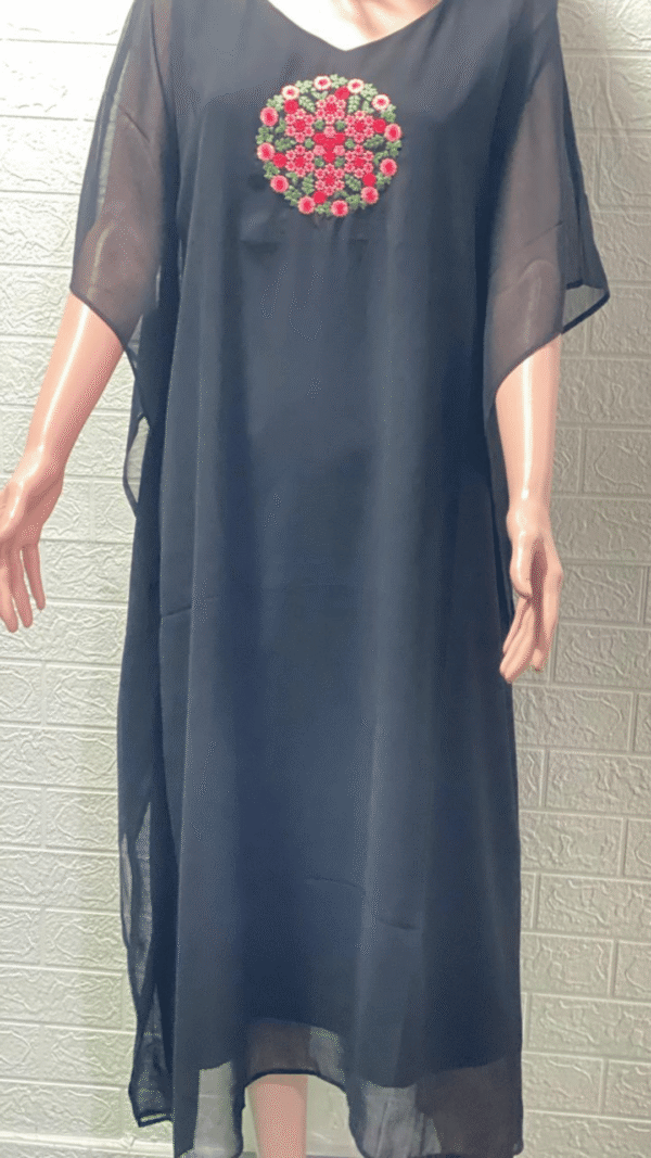 Kaftan Georgette with Embroidery