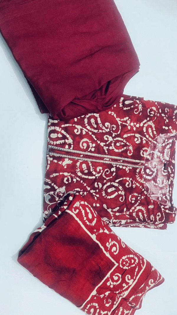 3Pcs Set Pashmina Fabric - Image 4