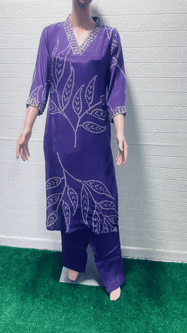Georgette Silk 3 Pcs Set - Image 3