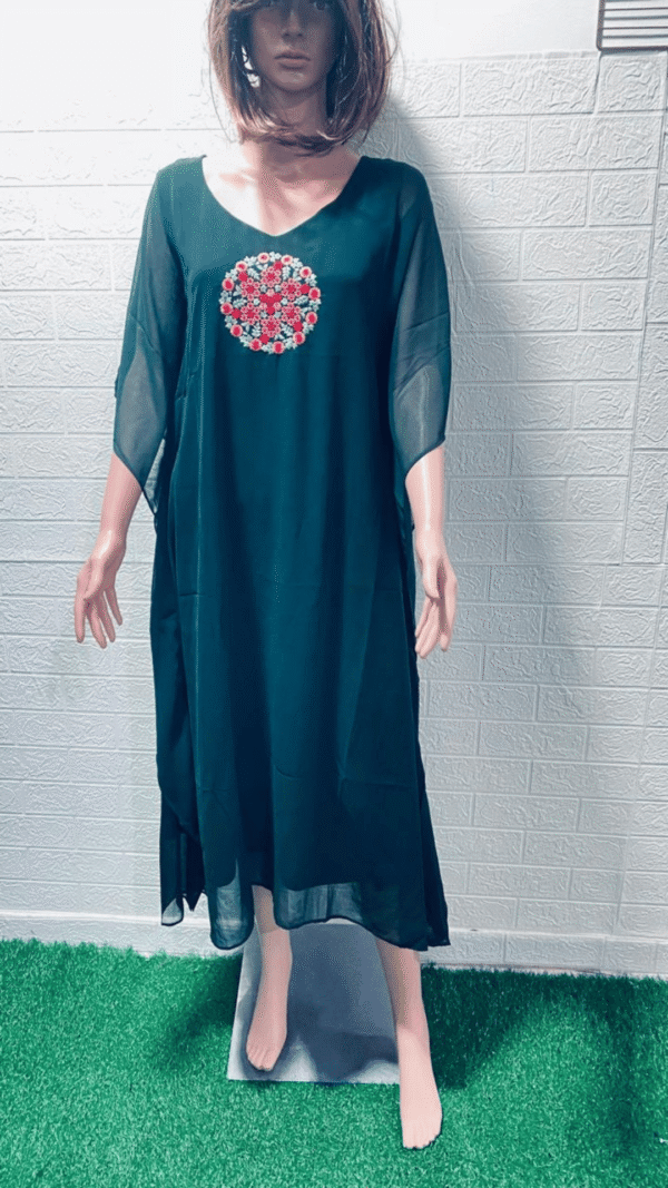 Kaftan Georgette with Embroidery - Image 4