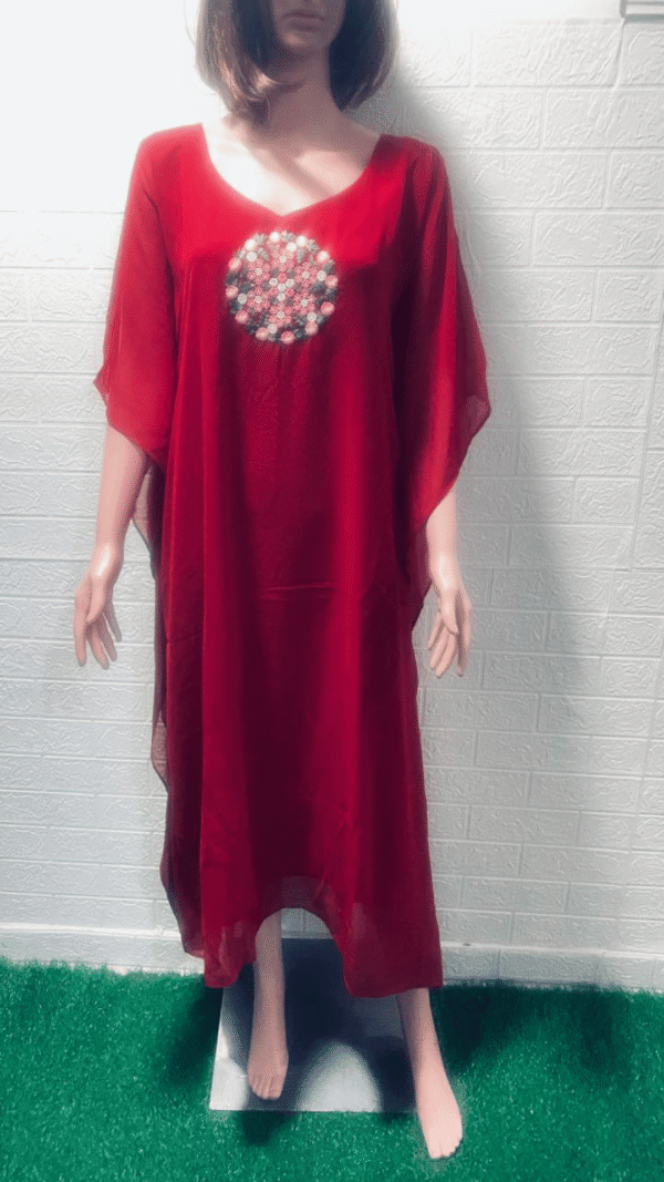 Kaftan Georgette with Embroidery - Image 5
