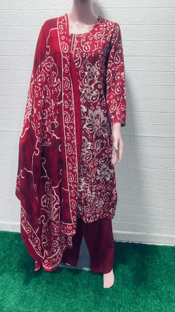 3Pcs Set Pashmina Fabric