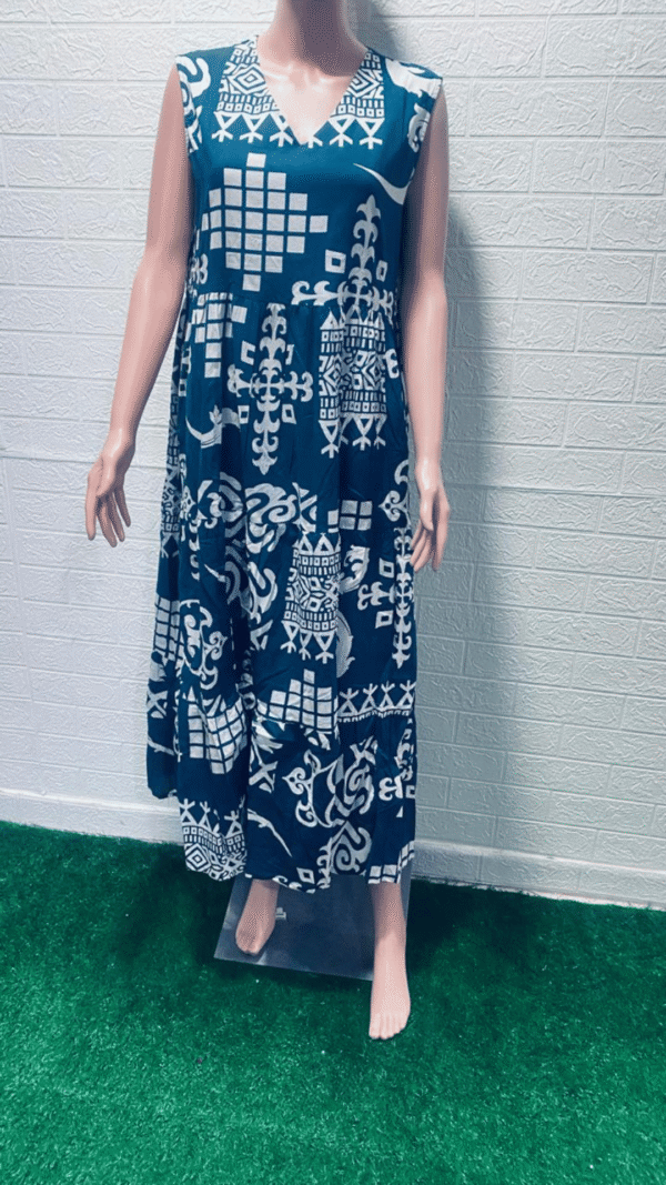 Frock Sleeveless with Overcoat - Image 2