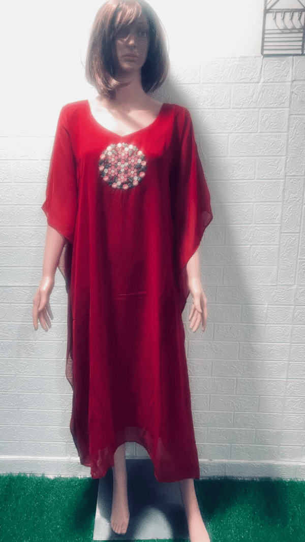 Kaftan Georgette with Embroidery - Image 6