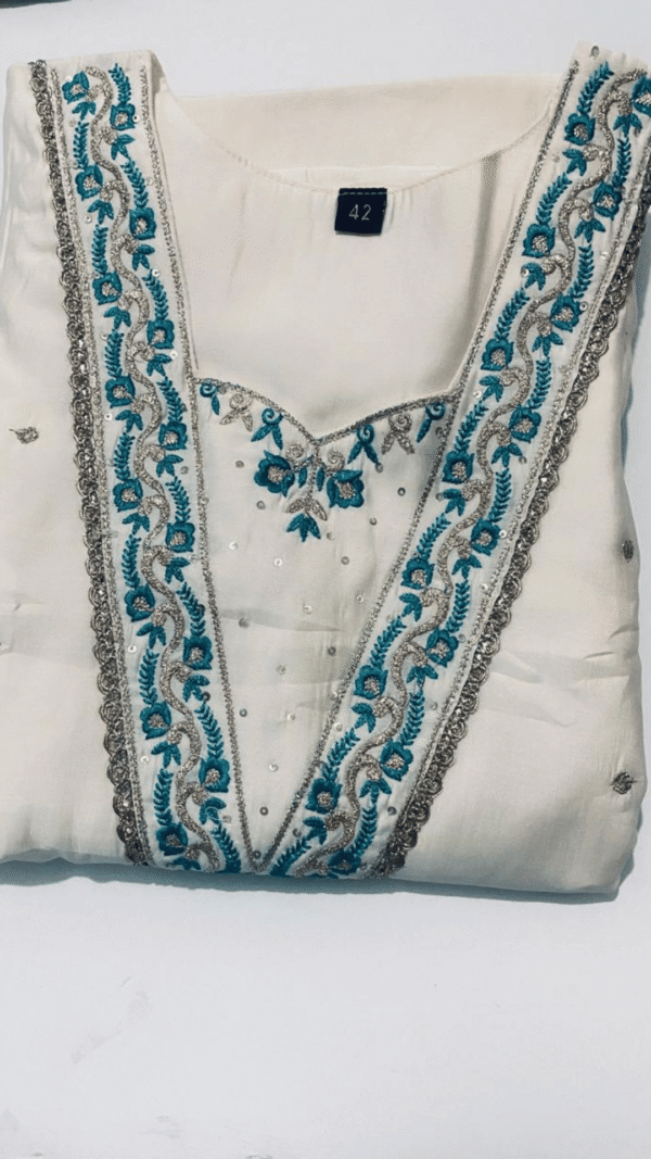 3 Pcs Set Slub Silk - Image 3