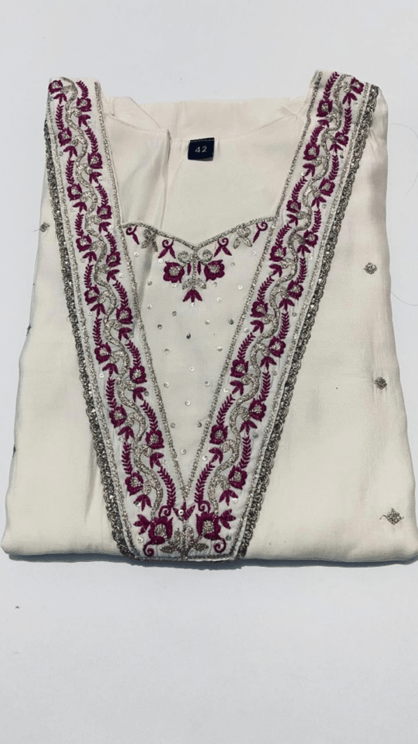 3 Pcs Set Slub Silk - Image 2